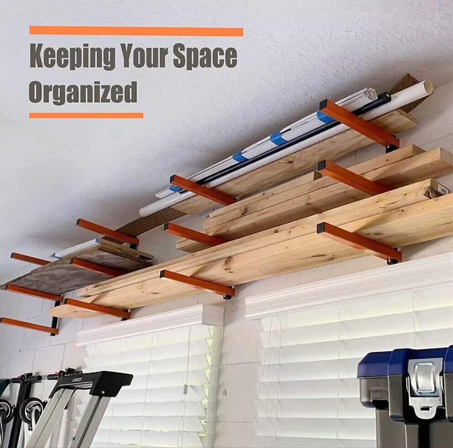 ToolsBery™ Wall Mounted Steel Storage Rack