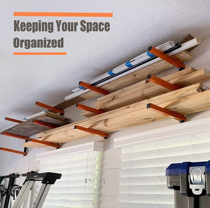 ToolsBery™ Wall Mounted Steel Storage Rack